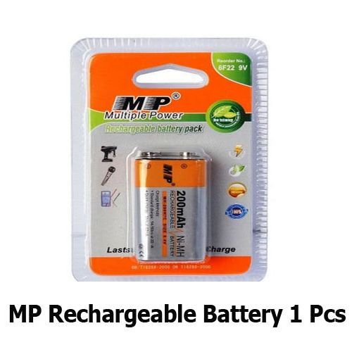 9V battery rechargeable